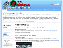 Tablet Screenshot of odr-scca.org
